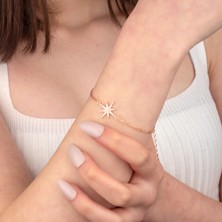 Miavi Silver 925 Ayar Gümüş Kutup Yıldızı Model Bileklik