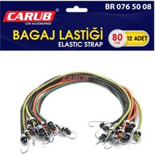 Carub Bagaj Lastiği Ahtapot Lastik 12LI Set 80 > 180CM