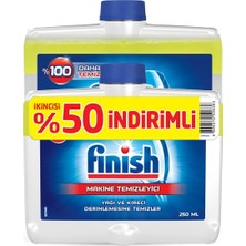 Finish Finish Çift Etkili Limon Makine Temizleyici 2X250 ml