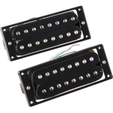 Perfk 2 Adet 8 Dize Humbucker Pickup Boyun / Elektro Gitar Aksesuarları Köprüsü  (Yurt Dışından)