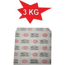 1001ambalaj Kese Kağıdı Yağlı Piyasa Baskılı Hamburger 3 kg