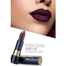 Pierre Cardin Matte Rouge Mat Ruj - Tempting VIOLET255 11151