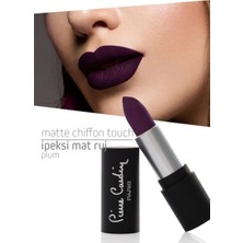 Pierre Cardin Matte Chiffon Touch Lipstick - Lipsti Plum 195 11206