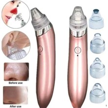 Vakumlu Siyah Nokta Leke Çıkarıcı Cilt Temizleme 4 Başlıklı