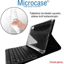 Microcase Xiaomi Mi Pad 5 Bluetooth Klavyeli Kalem Koymalı Standlı Kılıf - Bkk8