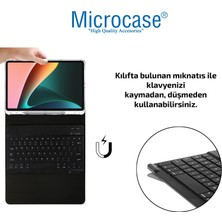 Microcase Xiaomi Mi Pad 5 Bluetooth Klavyeli Kalem Koymalı Standlı Kılıf - Bkk8