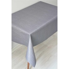 Dede Ev Tekstil Elyaf Astarlı Silinebilir Pvc Muşamba Masa Örtüsü Adketen