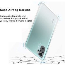 CepStok Xiaomi Redmi Note 10 Kılıf Şeffaf 3D Kamera Lens Korumalı Tıpalı Silikon