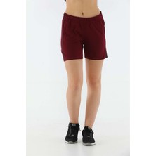 Maraton Regular Kadın   Bordo- Şort