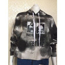 DaisyModa Oversize Mevsimlik Sweatshirt