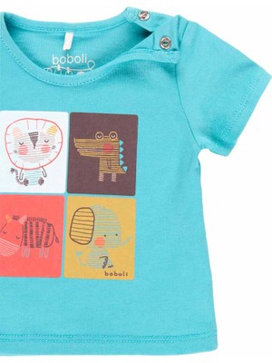 Boboli Erkek Bebek Tişört Şort Takım 2'li Paket