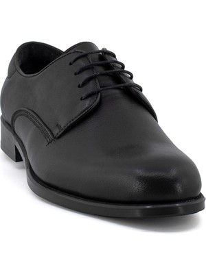 Marcomen 5327C Erkek Deri Klasik Ayakkabı Siyah