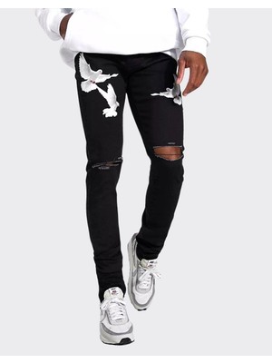 Bpm Premium Stacked Dove Erkek Skinny Kot Pantolon