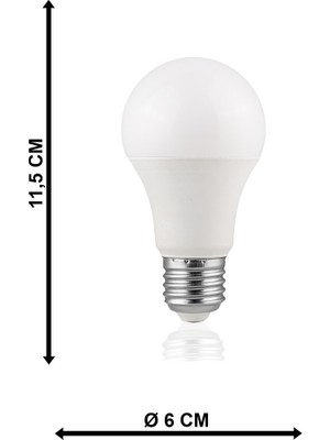 LED Rgb Kumandalı Ampul Beyaz 8,5W