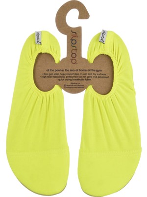 Slipstop Kadın Deniz Havuz Ayakkabısı Neon Yellow