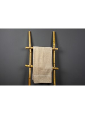Biblio Doğal Bambu Merdiven, Dekor ve Eşya Asmak Için Demonte Bambu Merdiven