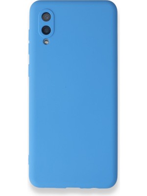 Bilişim Akademi Samsung Galaxy A02 Kılıf Lansman Içi Kadife Yumuşak Silikon Kılıf Kapak