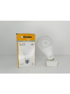 Osaka LED Ampül A70 E27 18W 230 Volt 1300LM 3000K Sarı LED115