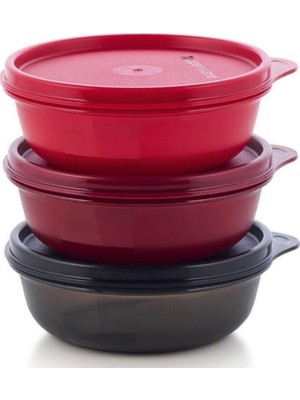 Tupperware Buzdolabı Saklama Kabı 3'lü Şeker Kaplar 300 ml Hsgl