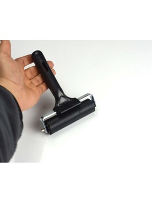 Refsan Siyah Saplı Kauçuk Rulo 10 cm