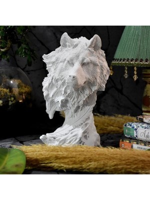 Gülçin Alçı Kalıp Dünyası Kurt Büst