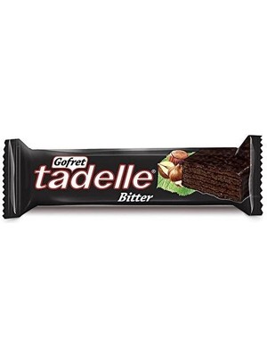 Tadelle Bitter Çikolatalı Gofret 35 gr x 24 Adet