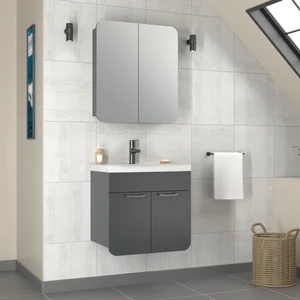 Royal Banyo Dolabı Takım 65 cm Antrasit
