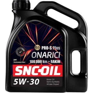 Snc Oıl 100.000KM+BAKIM Pro-S Plus Onarıcı 5W-30 4 Litre Motor Yağı ( Üretim Yılı: 2023 )