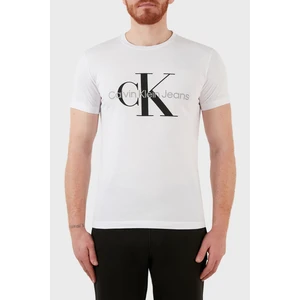 Calvin Klein Slim Fit Bisiklet Yaka % 100 Pamuk T-Shirt