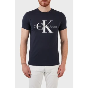 Calvin Klein Erkek Core Monogram Slim Lacivert T-Shirt