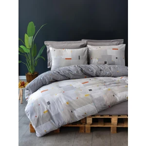 Cotton Box Minimal Tek Kişilik Nevresim Takımı Row Gri