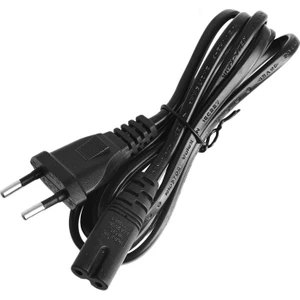 1.5m Teyp Işıldak Fişi C7 Power Güç Kablosu 1.5 Metre 2x0.75 Enerji Kablosu 2 Pinli