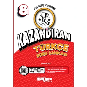 Ankara Yayıncılık 8.Sınıf LGS Kazandıran Türkçe Soru Bankası