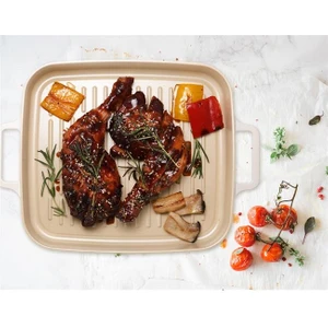 Fika Dikdörtgen Alüminyum Grill Tava 28 cm