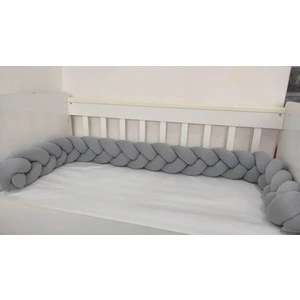 Meleğin Işıklı Topları 400 cm 3'lü Örgü Koruma /70X130 Anne Yanı Park Beşik - Yatak Koruyucu