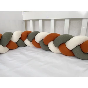 Meleğin Işıklı Topları 500 cm 3'lü Örgü Koruma /90X190 Montessori Yatak Koruyucu
