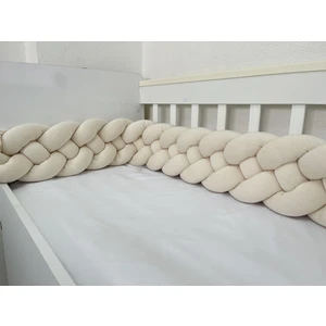 Meleğin Işıklı Topları 200 cm 4'lü Örgü Koruma / Beşik - Yatak Koruyucu
