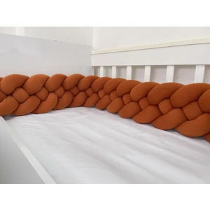 Meleğin Işıklı Topları 200 cm 4'lü Örgü Koruma / Beşik - Yatak Koruyucu