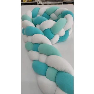 Meleğin Işıklı Topları 200 cm 4'lü Örgü Koruma / Beşik - Yatak Koruyucu