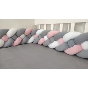 Meleğin Işıklı Topları 500 cm 4'lü Örgü Koruma /90X190 Montessori Yatak Koruyucu