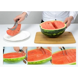 Pratik Karpuz Kavun Dilimleme ve Servis Bıçağı-