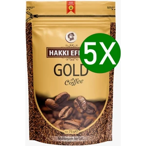 Hakkı Efendi Gold Kahve 75 gr x 5'li