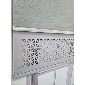 Bbb Çift Mekanizmalı Lazer Kesim Tül ve Stor Perde MLT1045