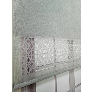 Bbb Çift Mekanizmalı Lazer Kesim Tül ve Stor Perde MLT1050