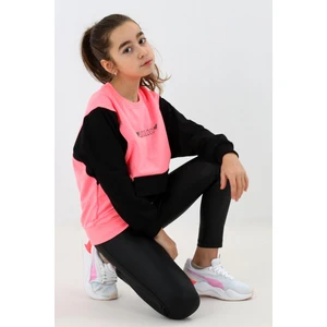 Kız Çocuk Oversize Cepli Sweatshirt 9-14 Yaş 13997