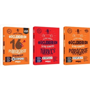 Ankara Yayıncılık 8.Sınıf  LGS 16'lı Paragraf Güçlendiren Deneme - Güçlendiren Soru Bankası Türkçe - Paragraf