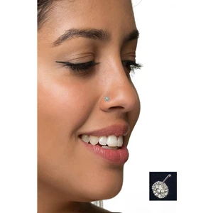 Begonia Accessories 925 Ayar Gümüş zirkon taşlı Hızma