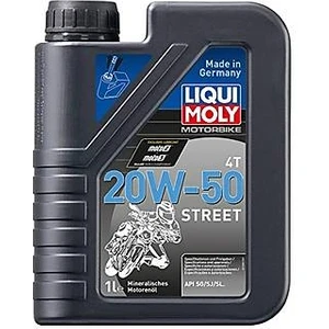 Liqui Moly 20W50 Basic Street 20W50 4t Mineral Cadde Motosiklet Yağı 1 Litre