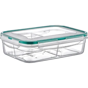 Dikdörtgen 3 Bölmeli Saklama Kabı Freshbox 1 Lt