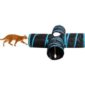 Dört Yönlü Kedi Oyun Tüneli